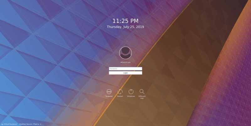 Ubuntu Install KDE Desktop Lockscreen